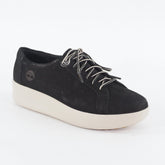 Womens Timberland Berlin Park Oxford A1RR8 Black Nubuck Leather Casual Shoes